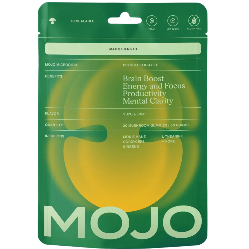 Max Strength Brain Boost Gummies - Yuzu & Lime