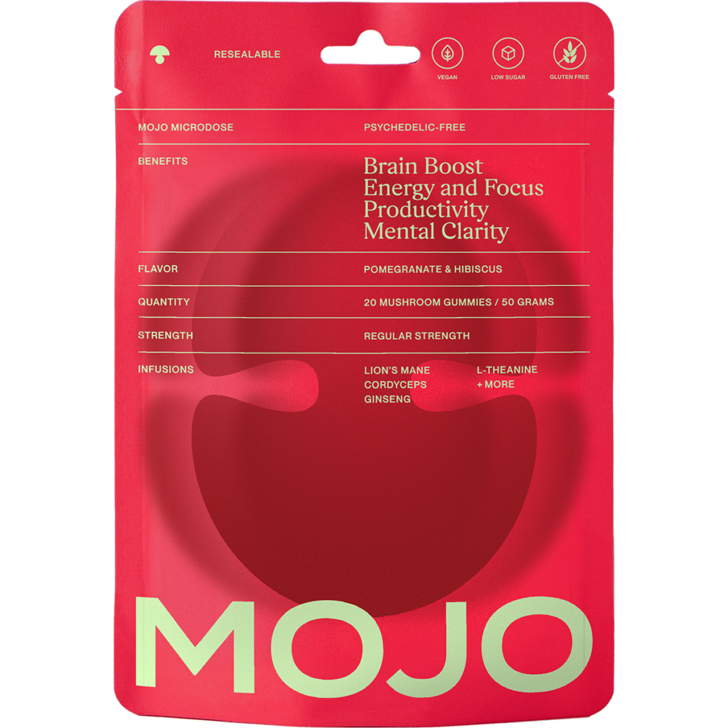 Brain Boost Gummies - Pomegranate Hibiscus